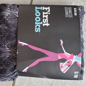 first looks seamless bandana leggings new paisley